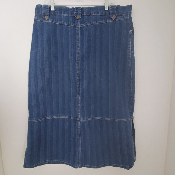 Starwear Jeans Skirts Denim Skirt Starwear Jeans Nepal Size 6 Dark